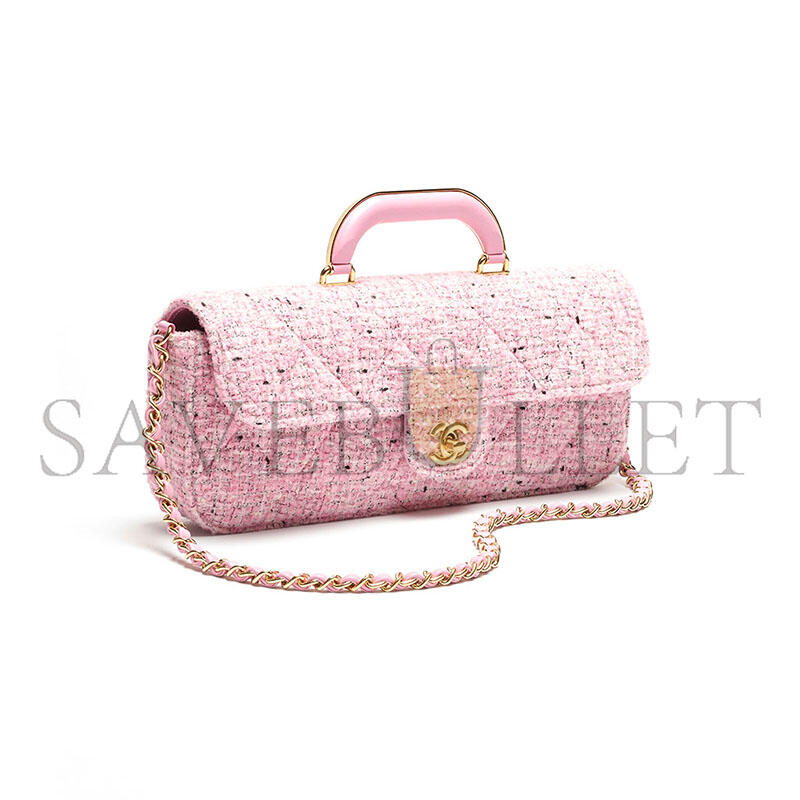 Ch**el large flap bag with top handle as5807 (30*12.5*5cm)